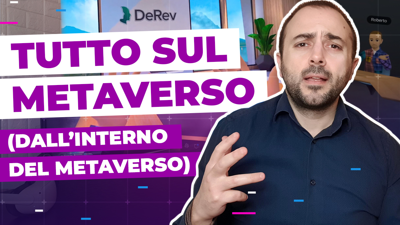 Tutto sul Metaverso (dall’interno del Metaverso)